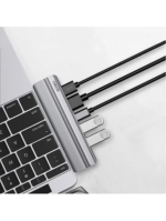 WiWU -T9 Usb C Hub 8 in 1 Macbook Adapter - Image 3