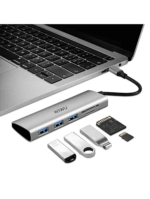 WiWU Alpha 532ST 5 in 1 Laptop Usb C Hub - Image 5